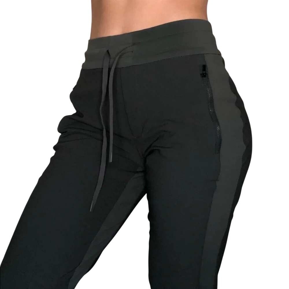 Athleta Headlands Hybrid Trek Joggers in Black Size 6